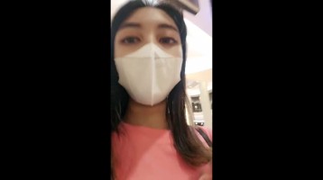 JustJess Peras Asi Busui Siaran Langsung Dalam Mall Outdoor