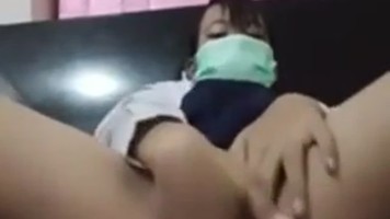 Baru  Doyan Colmek Jari Masuk Semua